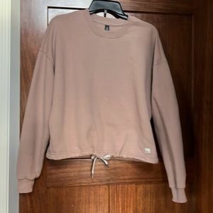 Vuori Crewneck Tie-waist Sweatshirt